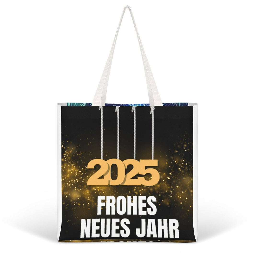 Taschen 2025 Frohes Neues Jahr Selbst Gestalten und Bedrucken mit Foto