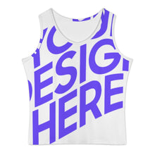 Lade das Bild in den Galerie-Viewer, Damen / Frauen Tank Top NBX14 mit Foto Design Motiv Text selbst gestalten und bedrucken (Simple Design)
