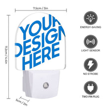 Lade das Bild in den Galerie-Viewer, Nachtleuchte Nachtlicht (Mehrere Spezifikationen verfügbar) selbst gestalten und bedrucken
