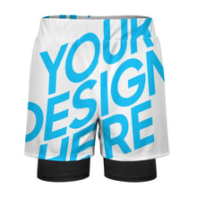 Lade das Bild in den Galerie-Viewer, Einzelbild-Design Herren Bademode Badehose Sport Beachshorts Männer mit Fotos Muster Text Logo selbst gestalten und bedrucken
