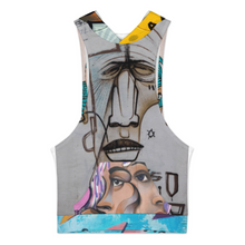 Lade das Bild in den Galerie-Viewer, Multi-Image-Design Damen / Frauen Tank Top mit Kapuze und Taschen BX07 mit Foto Design Motiv Text selbst gestalten und bedrucken (Simple Design)
