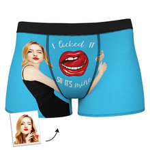 Lade das Bild in den Galerie-Viewer, Einzelbild-Design Herren Unterhose Männer Boxershort High Waist und mit breitem Elastikbündchen mit Fotos Muster Text Logo selbst gestalten und bedrucken
