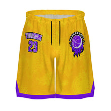 Lade das Bild in den Galerie-Viewer, Einzelbild-Design Herren/Männer Mesh-Basketballshorts LQK mit Foto Design Motiv Text selbst gestalten und bedrucken (Simple Design)
