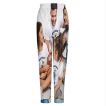 Lade das Bild in den Galerie-Viewer, Multi-Image-Design Damen / Frauen Schlafhose Pyjamahose EP in weicher Qualität mit Foto Design Motiv Text selbst gestalten und bedrucken
