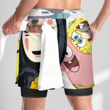 Lade das Bild in den Galerie-Viewer, 2024 New Multi-Image-Design Herren Bademode Badehose Sport Beachshorts Männer mit Fotos Muster Text Logo selbst gestalten und bedrucken
