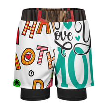 Lade das Bild in den Galerie-Viewer, Multi-Image-Design Herren Bademode Badehose Sport Beachshorts Männer mit Fotos Muster Text Logo selbst gestalten und bedrucken
