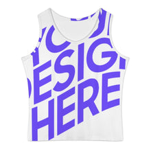 Lade das Bild in den Galerie-Viewer, Damen / Frauen Tank Top NBX14 mit Foto Design Motiv Text selbst gestalten und bedrucken (Simple Design)
